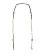 Dolce & Gabbana Black Leather Gold Chain Bag Accessory Shoulder Strap