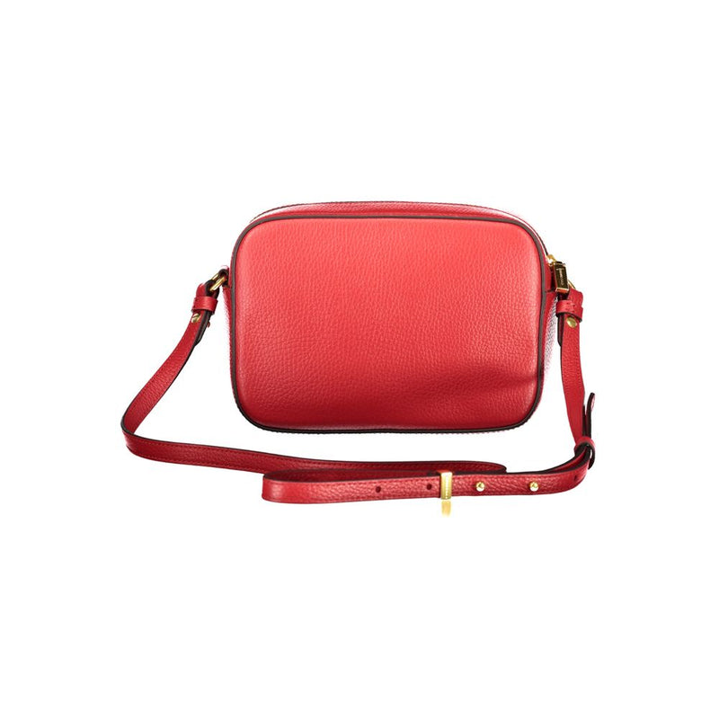 Coccinelle Red Leather Handbag for Women