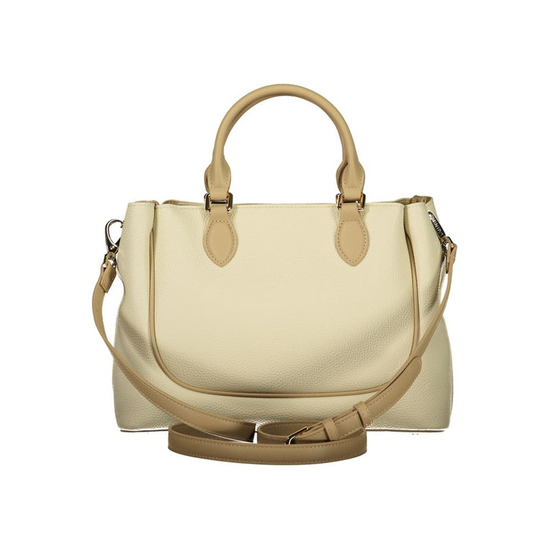 Mario Valentino Beige Handbag - Chic & Functional Design