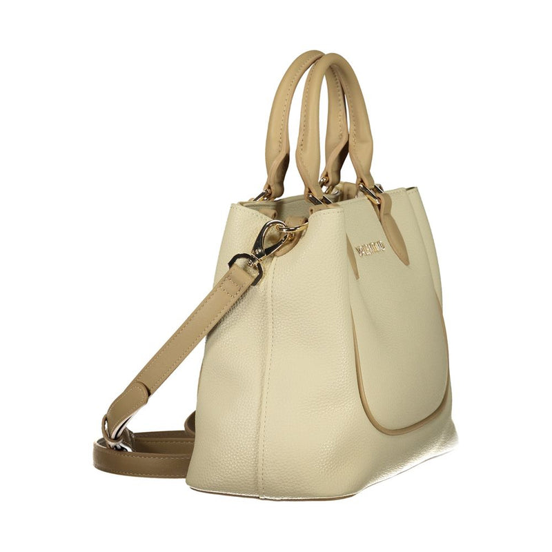 Mario Valentino Beige Handbag - Chic & Functional Design