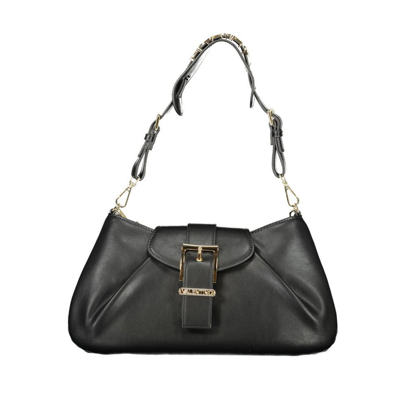 Mario Valentino Black Polyurethane Women's Handbag