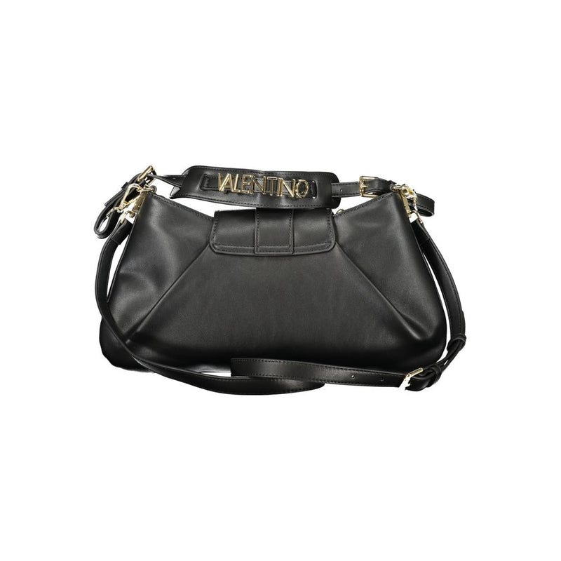 Mario Valentino Black Polyurethane Women's Handbag