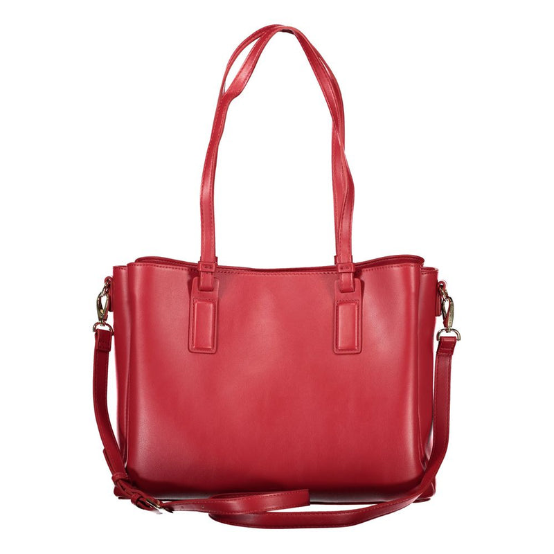 Mario Valentino Rosso Leather Women's Bag - Chic Red Handbag