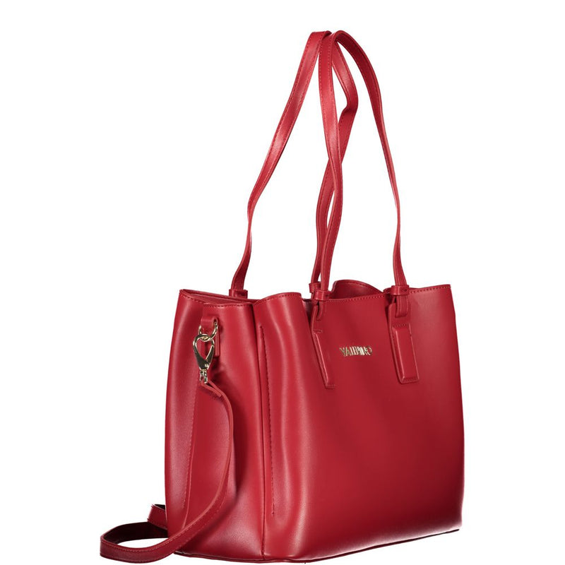 Mario Valentino Rosso Leather Women's Bag - Chic Red Handbag