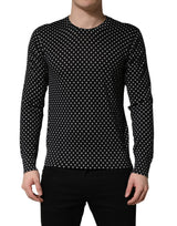 Pull Ras-du-Cou Dolce & Gabbana Noir à Pois