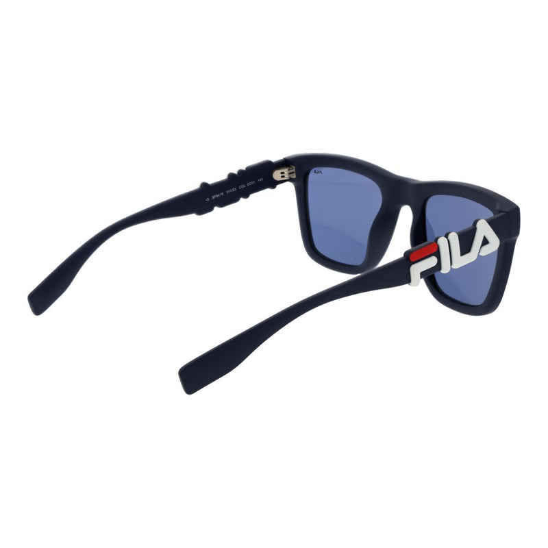 Lunettes de soleil Fila bleues en plastique