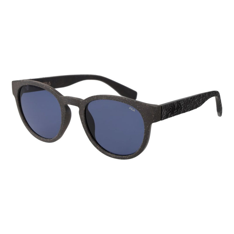 Fila Gray Plastic Sunglasses - Unisex Panto Style
