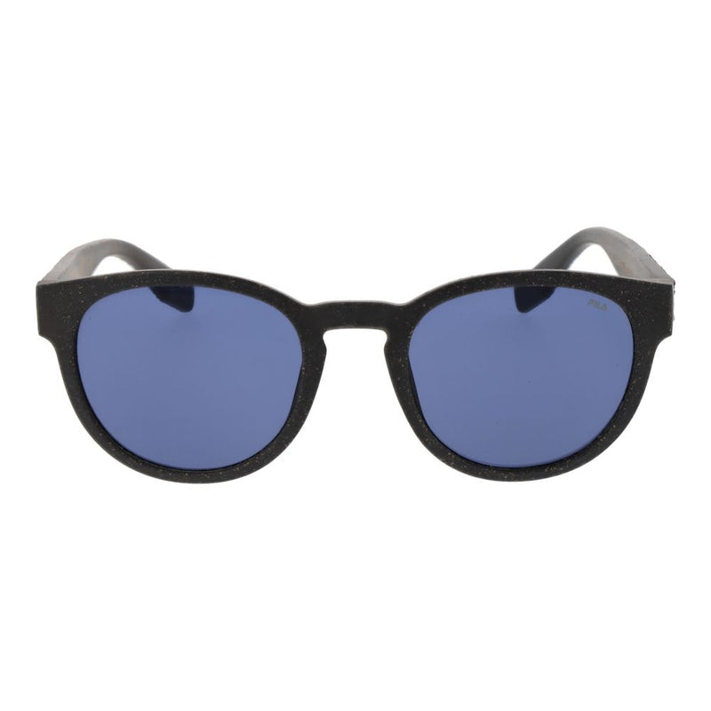 Fila Gray Plastic Sunglasses - Unisex Panto Style