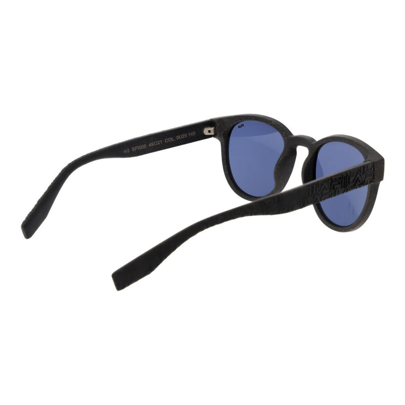 Fila Gray Plastic Sunglasses - Unisex Panto Style