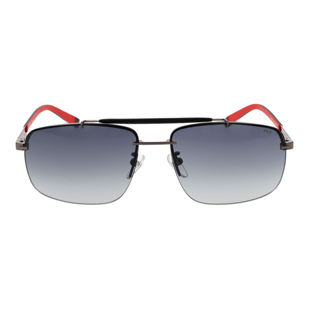 Lunettes de soleil Fila Gray en acier inoxydable