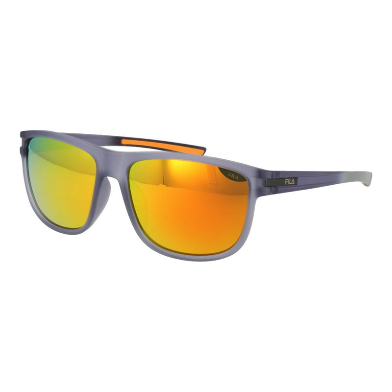 Lunettes de soleil Fila grises en plastique pour homme