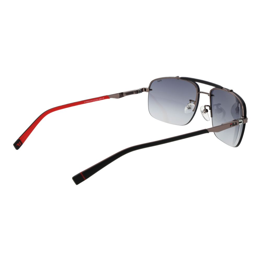 Lunettes de soleil Fila Gray en acier inoxydable