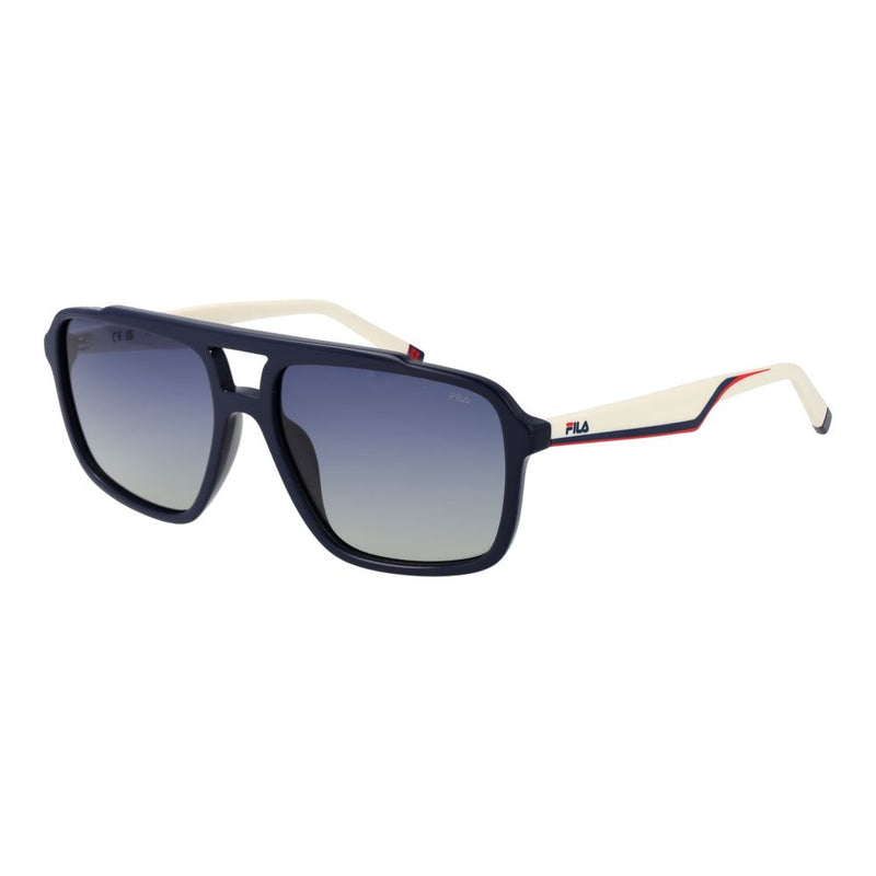 Lunettes de soleil Aviateur en plastique bleu Fila - Protection stylée
