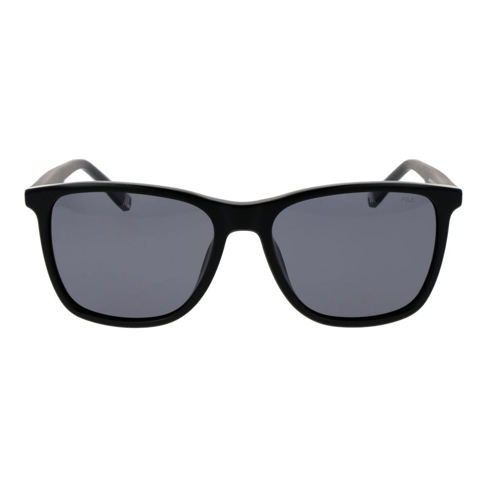 Lunettes de soleil en plastique noires Fila