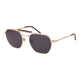 Lunettes de soleil en métal doré Lozza