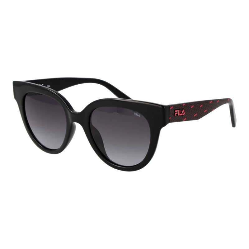 Fila Black Cat Eye Sunglasses - Stylish UV Protection for Women