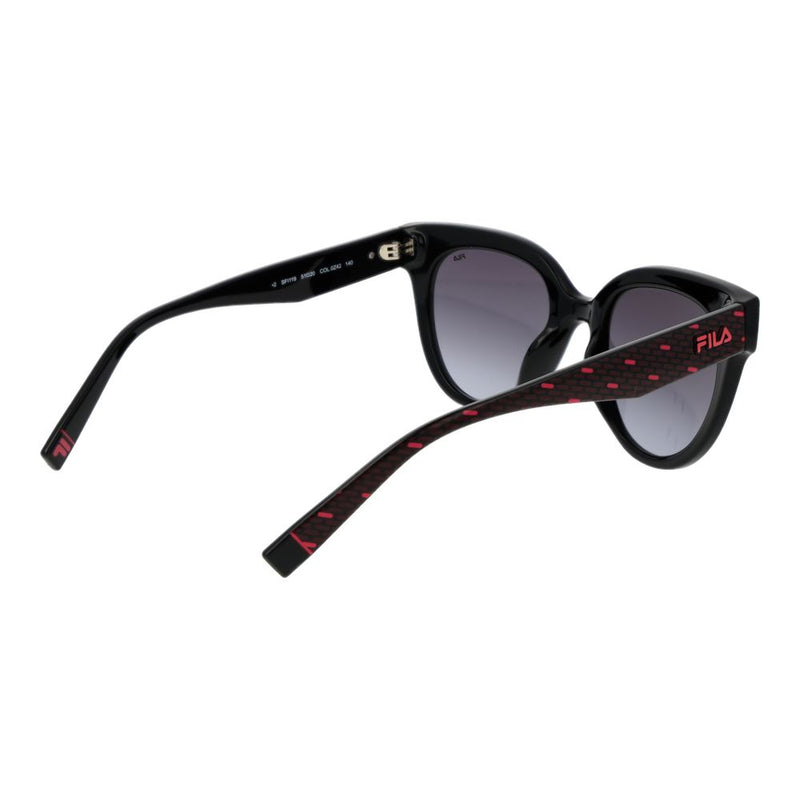 Fila Black Cat Eye Sunglasses - Stylish UV Protection for Women