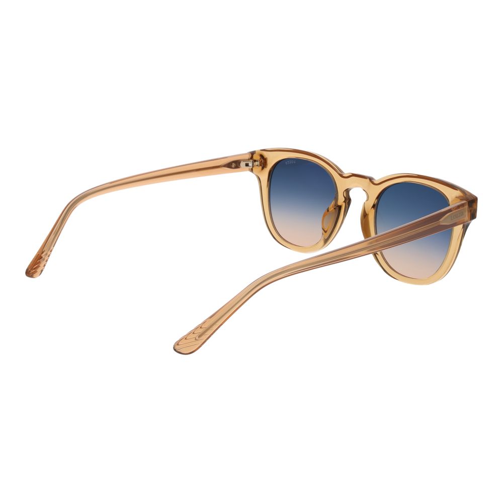 Lunettes de soleil en plastique beige Lozza