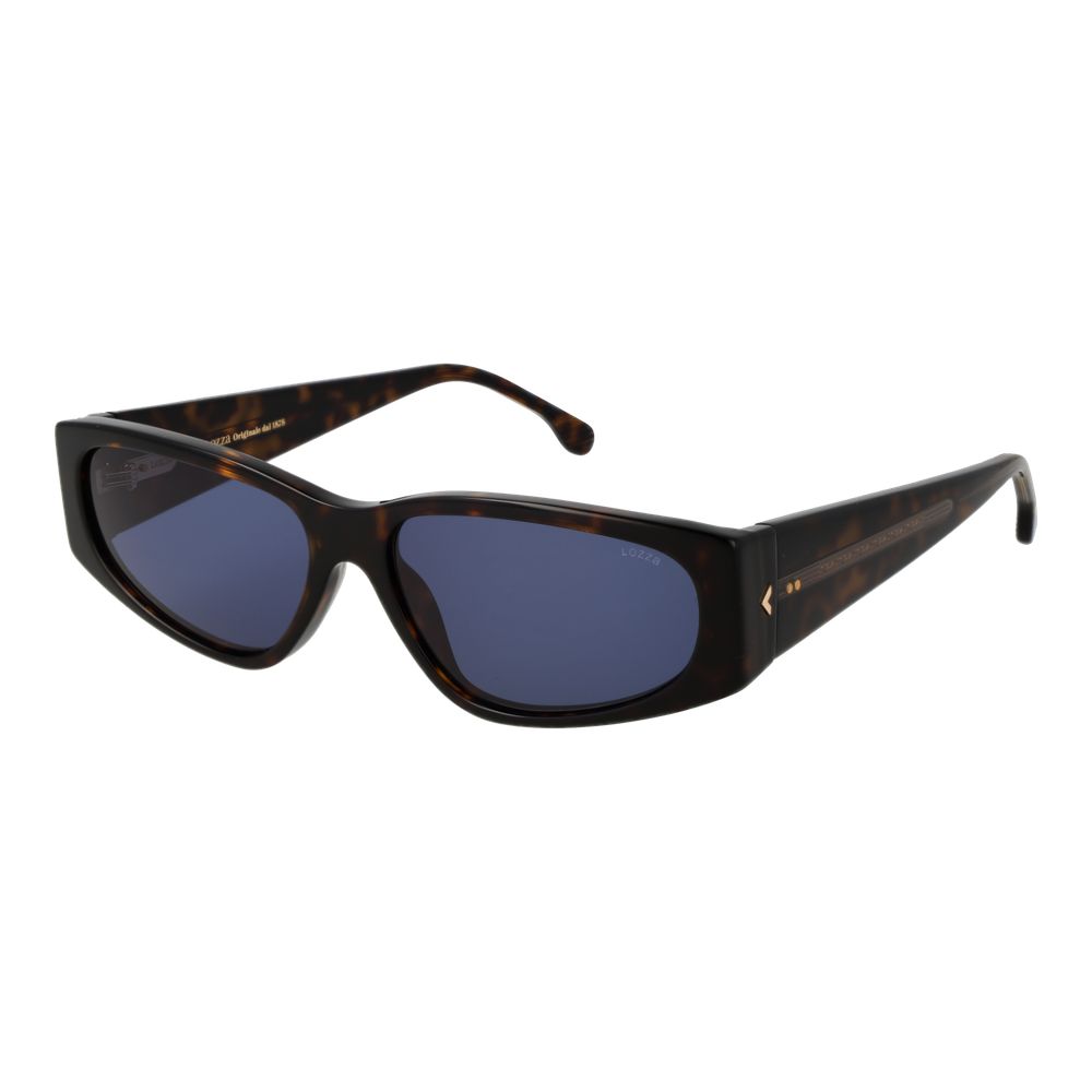 Lunettes de soleil Lozza en acétate de cellulose marron