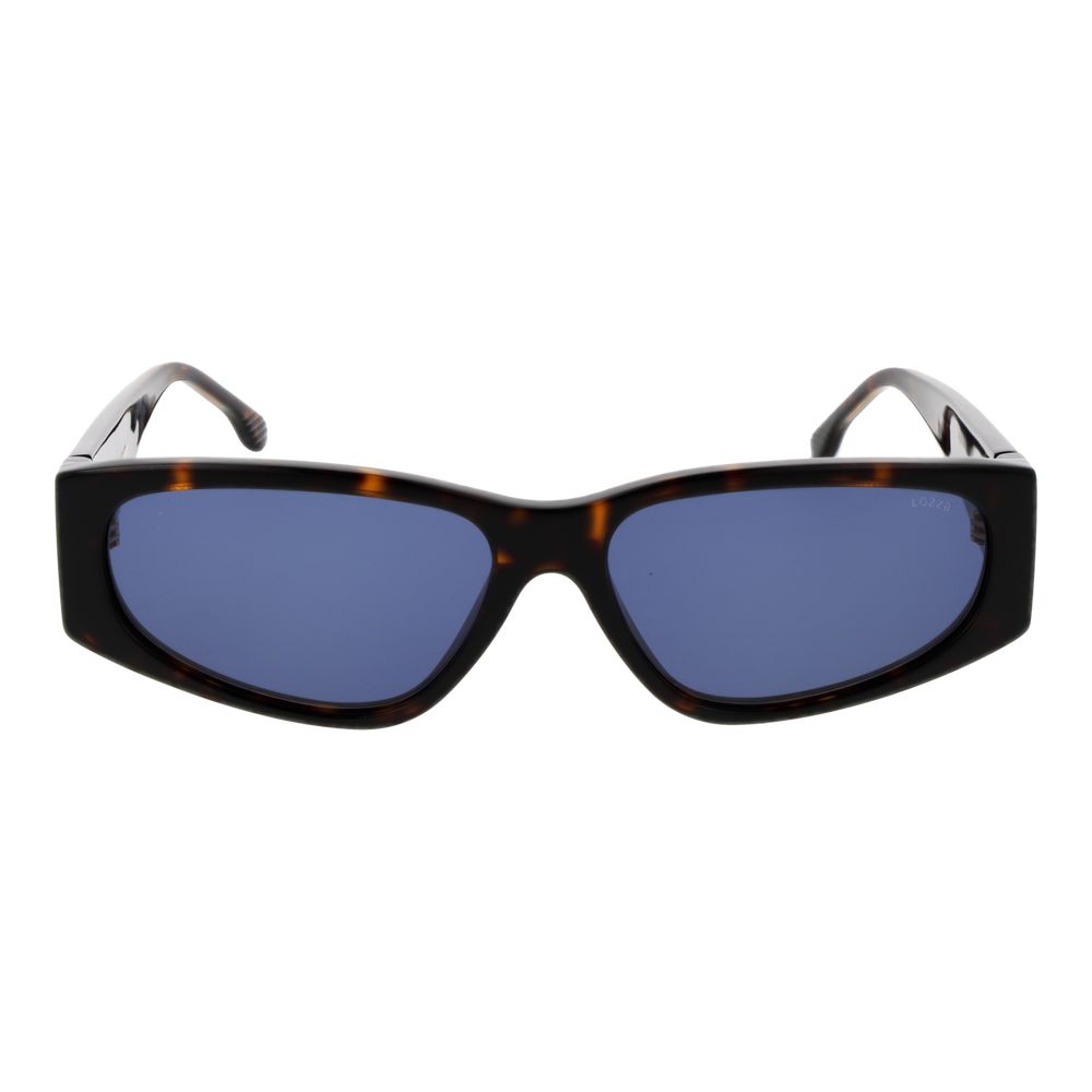 Lunettes de soleil Lozza en acétate de cellulose marron