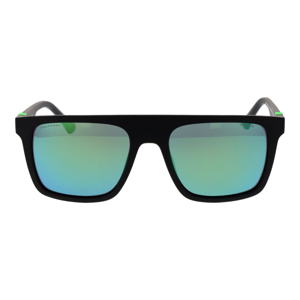 Lunettes de soleil en plastique noires Police