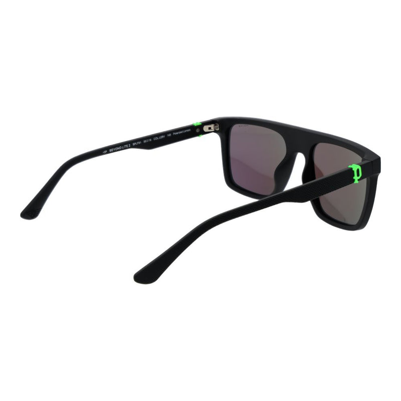 Lunettes de soleil en plastique noires Police