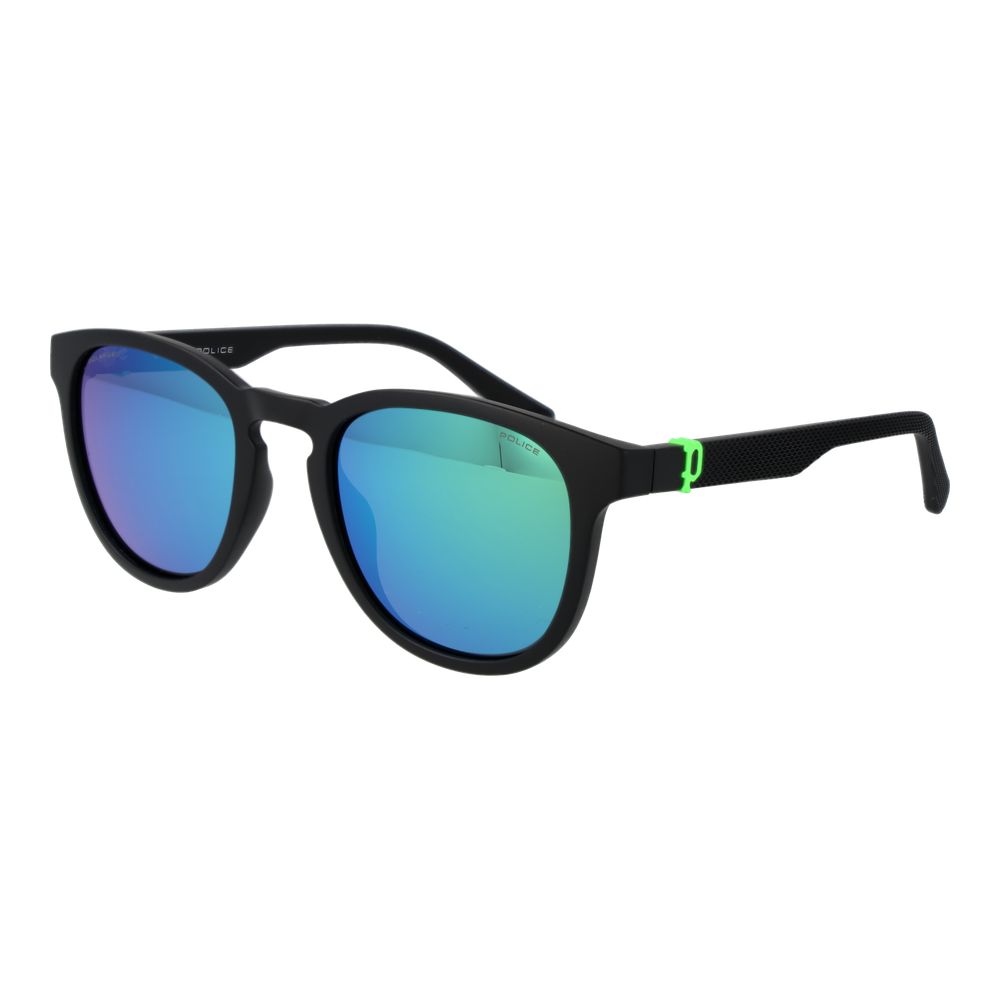 Lunettes de soleil noires en plastique Police
