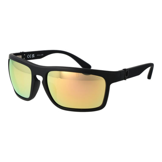 Lunettes de soleil en plastique noires Police