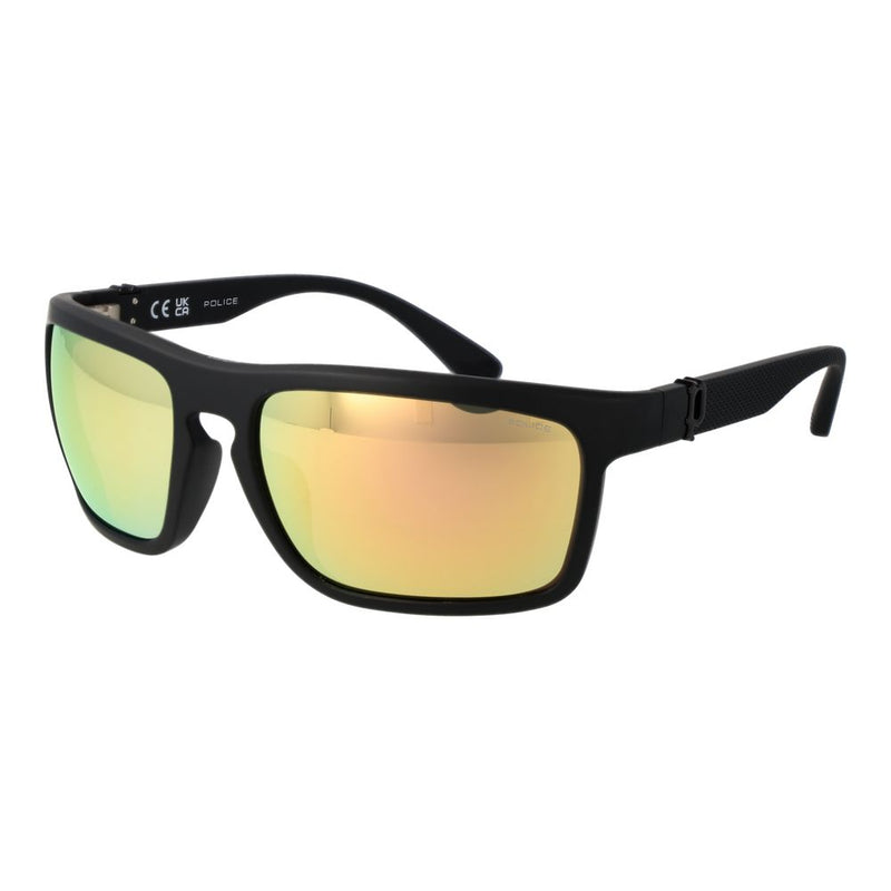 Lunettes de soleil en plastique noires Police