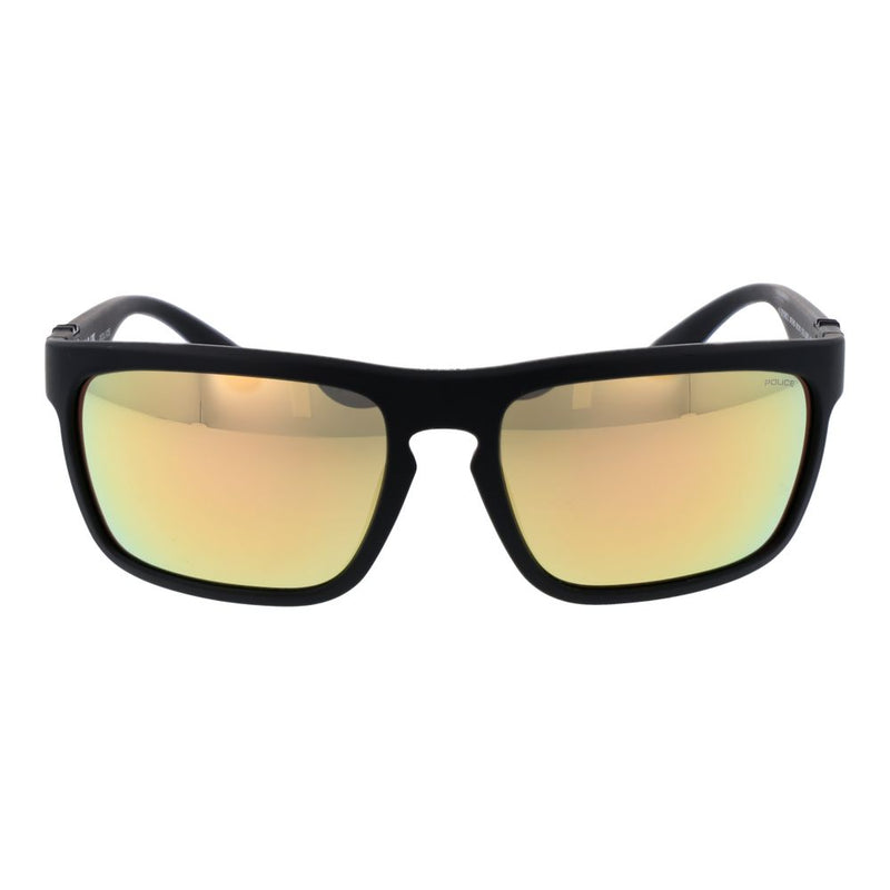 Lunettes de soleil en plastique noires Police