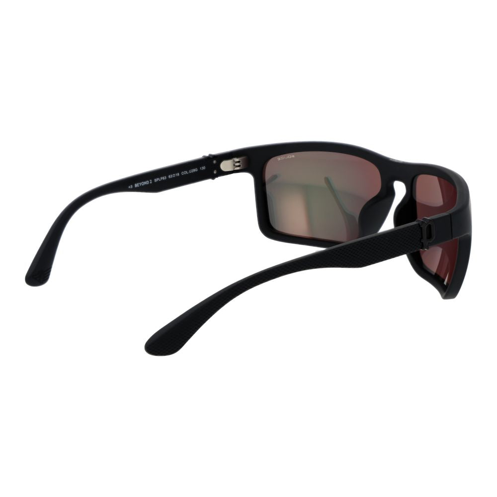 Lunettes de soleil en plastique noires Police