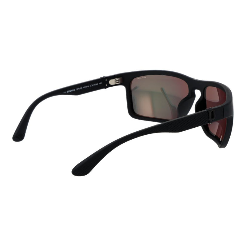Lunettes de soleil en plastique noires Police