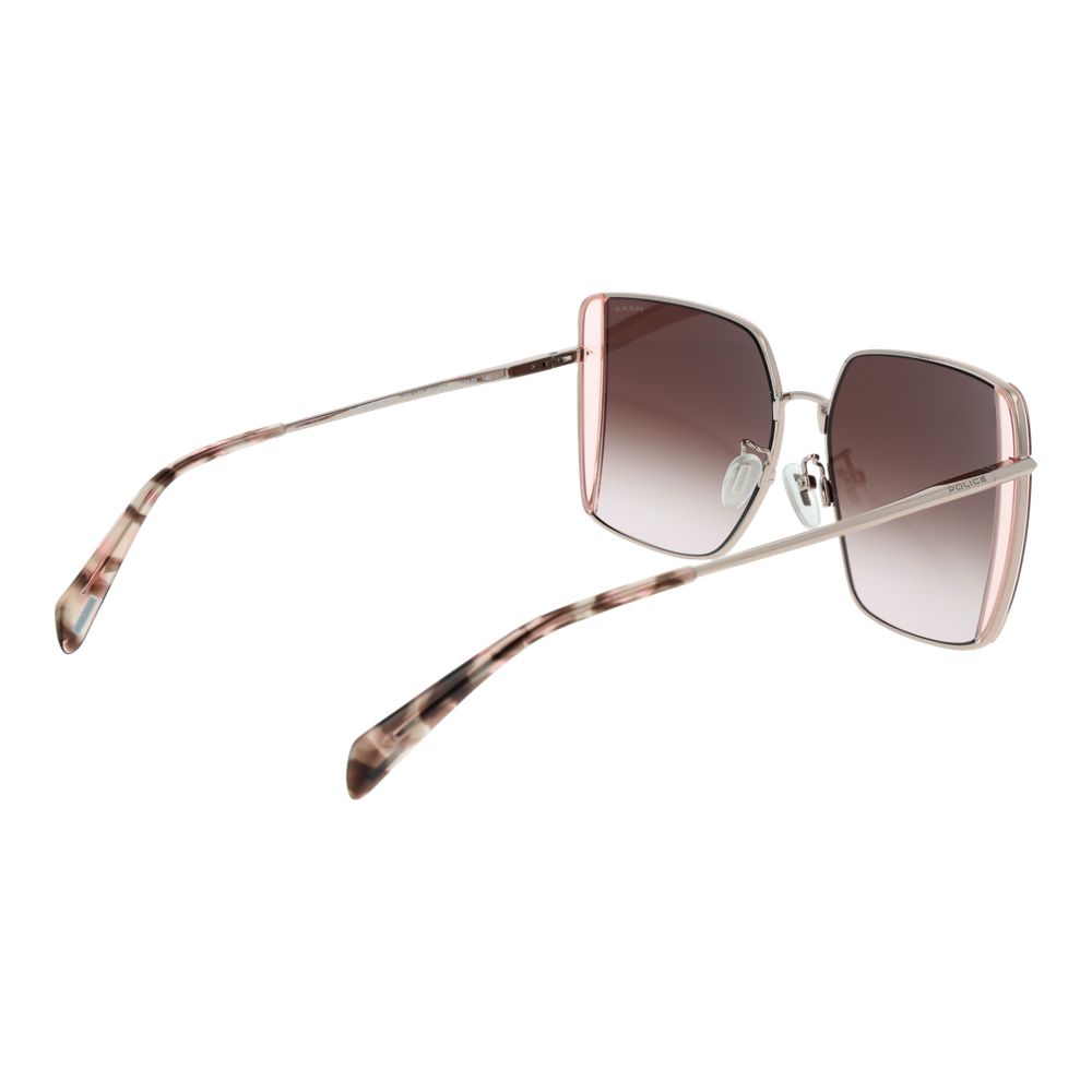 Police Rose Gold Metal Sunglasses