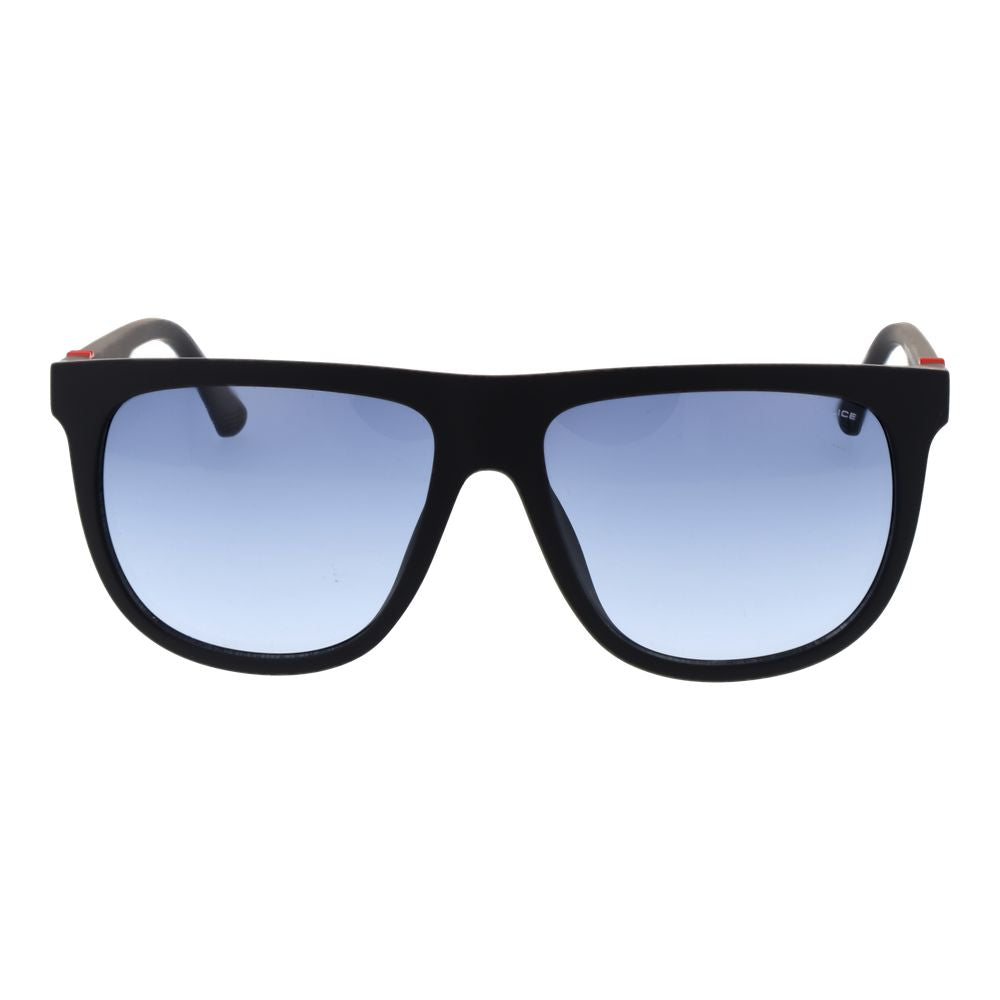 Lunettes de soleil en plastique noires Police