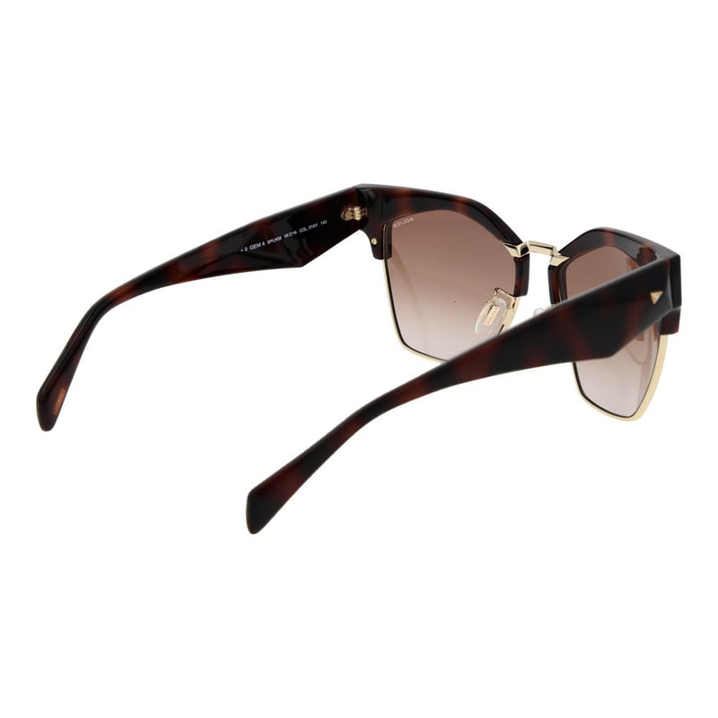 Lunettes de soleil en plastique marron Police pour femmes - Protection UV élégante