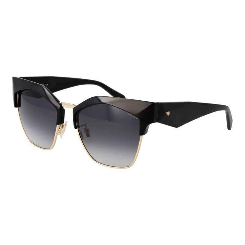 Lunettes de soleil Police Black Cat Eye en plastique pour femmes