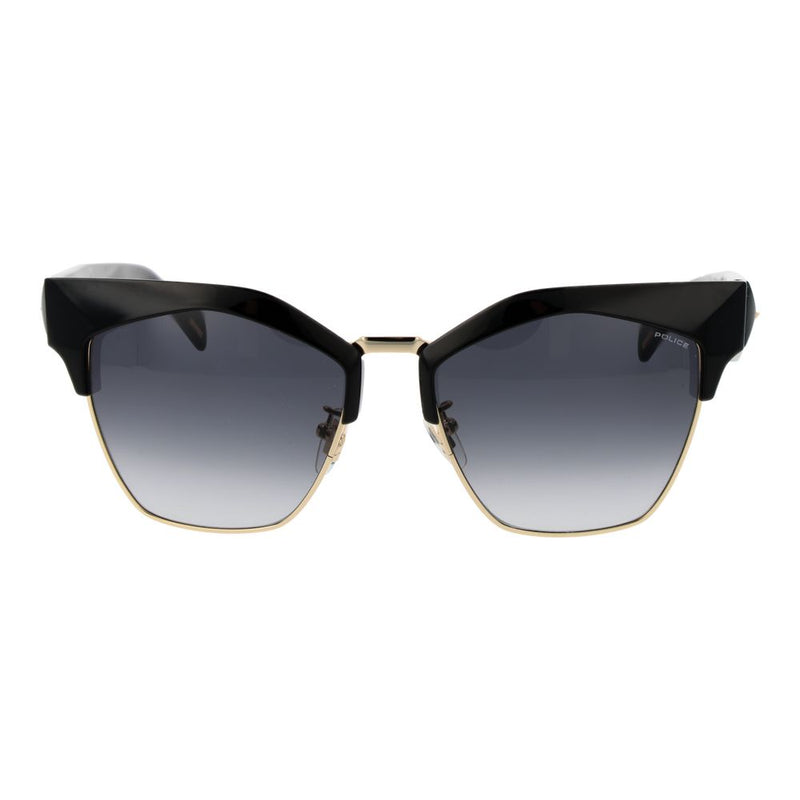 Lunettes de soleil Police Black Cat Eye en plastique pour femmes