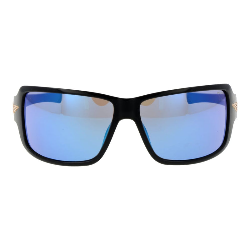 Lunettes de soleil noires en plastique Police