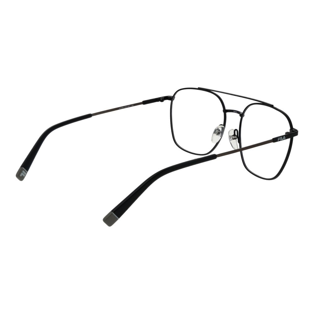 Fila Black Unisex Glasses Frame - Stylish Aviator Design