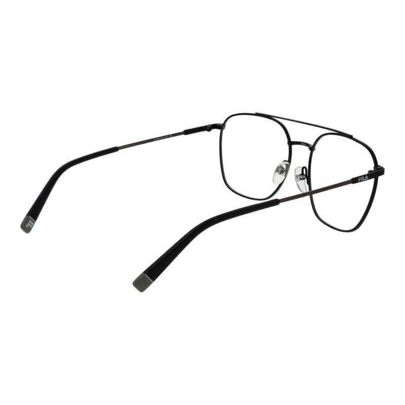Fila Black Unisex Glasses Frame - Stylish Aviator Design