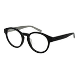 Fila Black Unisex Glasses Frame - Trendy Panto Style