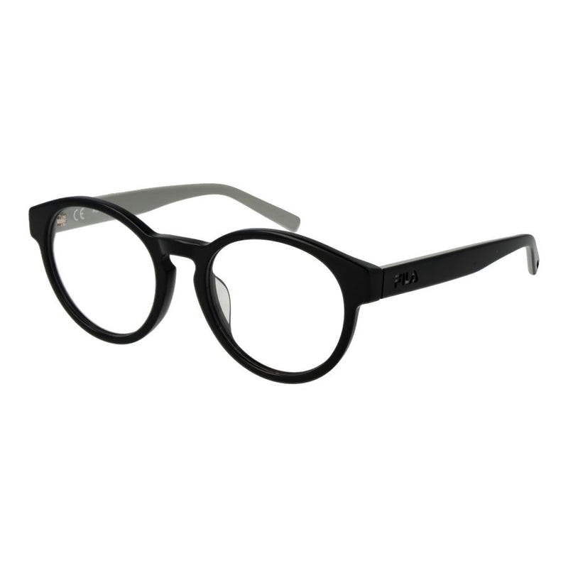 Fila Black Unisex Glasses Frame - Trendy Panto Style