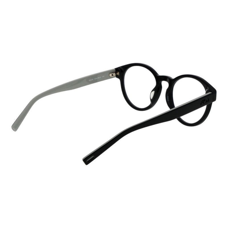 Fila Black Unisex Glasses Frame - Trendy Panto Style