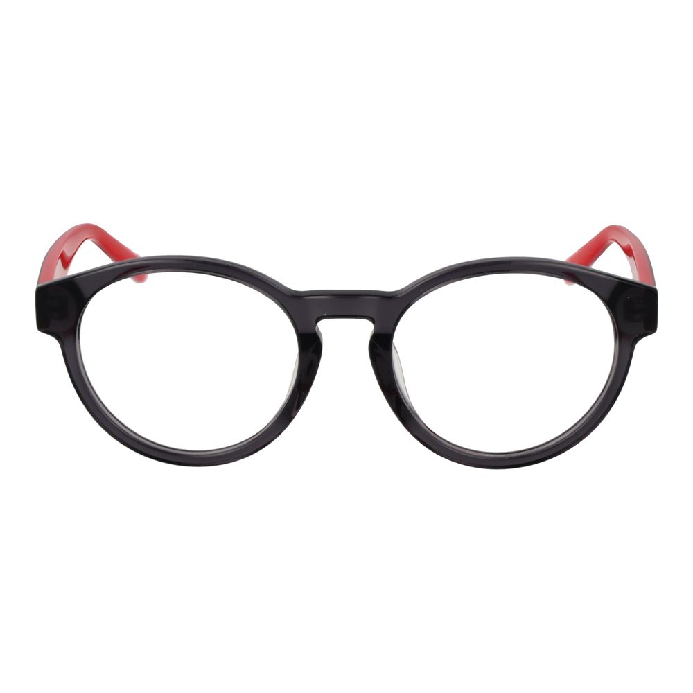 Fila Black Unisex Glasses Frame - Stylish Panto Design
