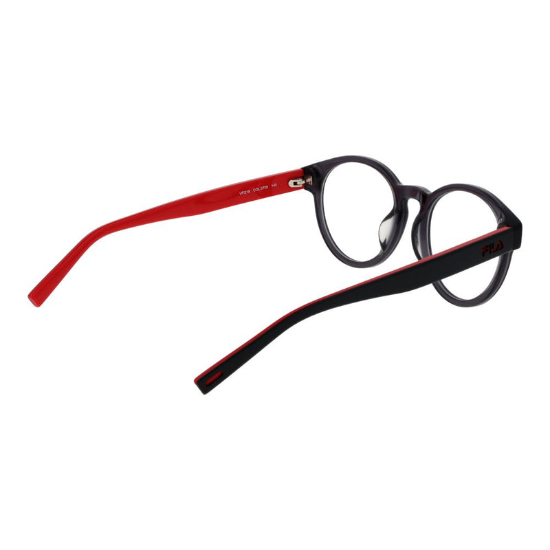 Fila Black Unisex Glasses Frame - Stylish Panto Design