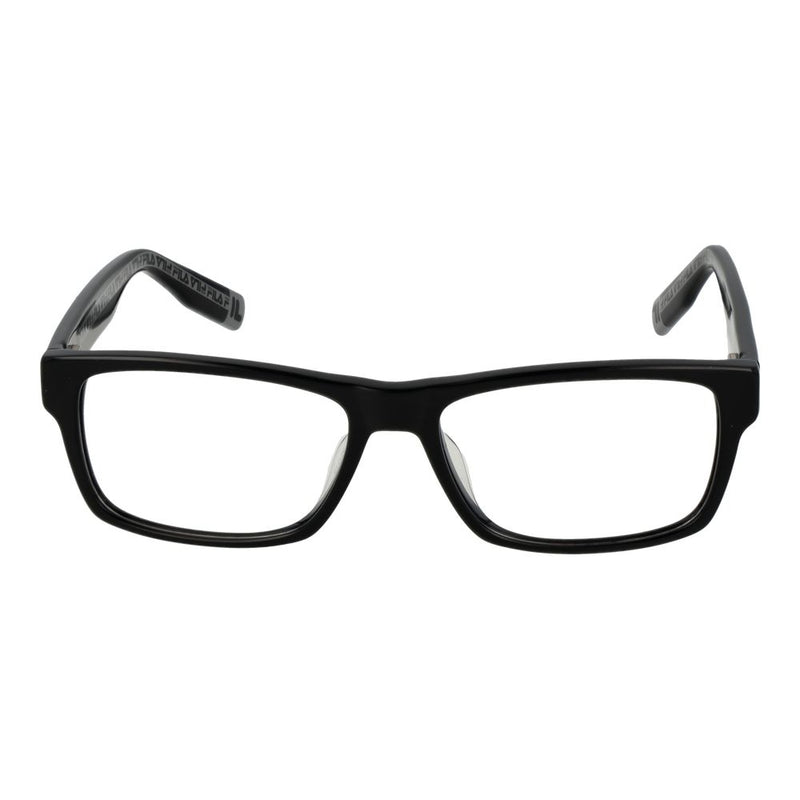 Fila Black Men Glasses Frame - Stylish Rectangle Design
