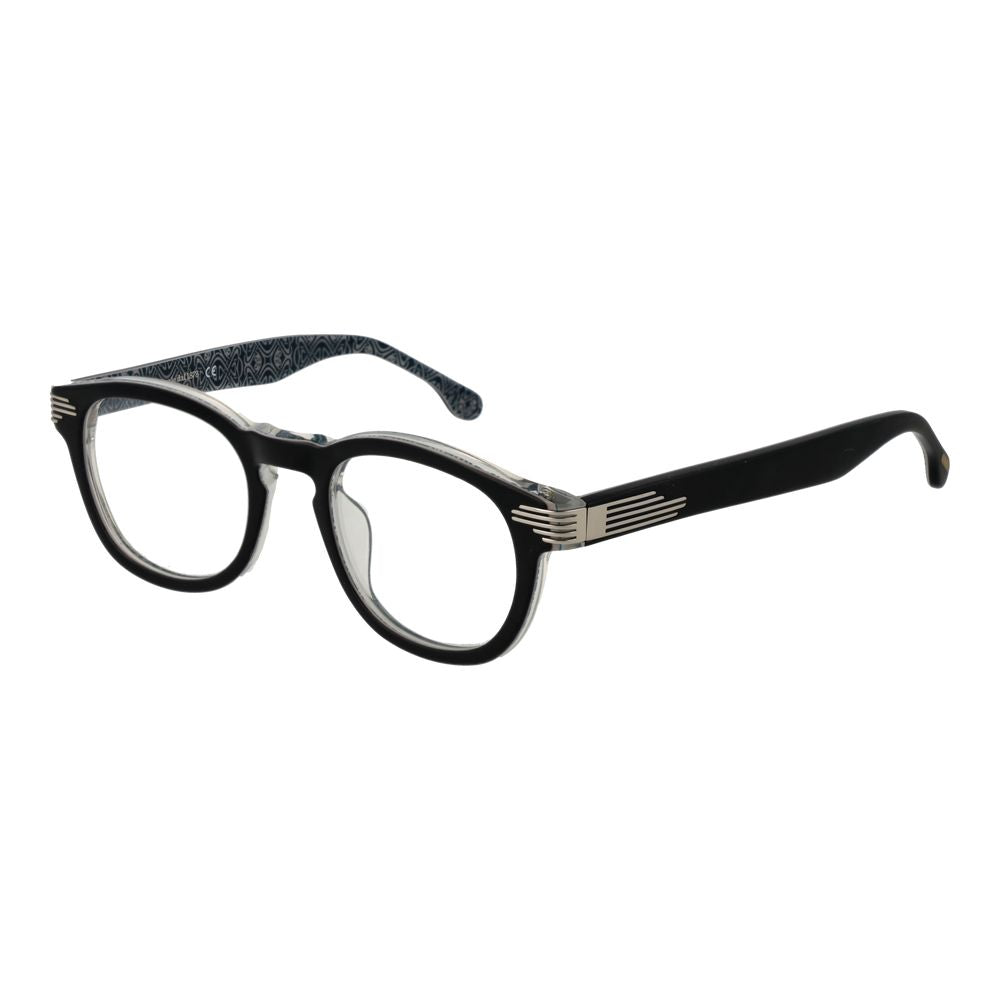 Lozza Black Unisex Glasses Frame - Durable and Stylish Eyewear