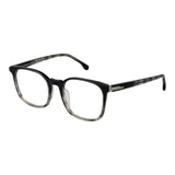 Lozza Black Unisex Glasses Frame - Stylish Square Design