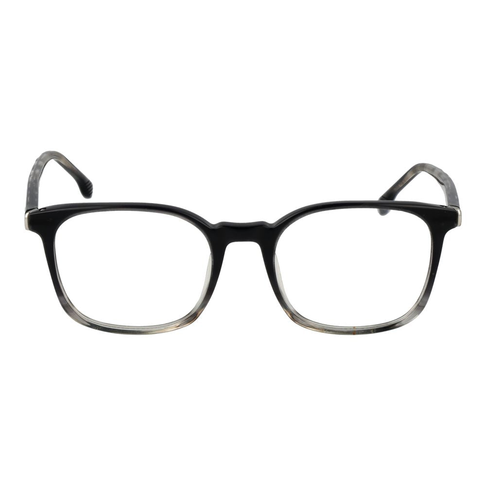 Lozza Black Unisex Glasses Frame - Stylish Square Design