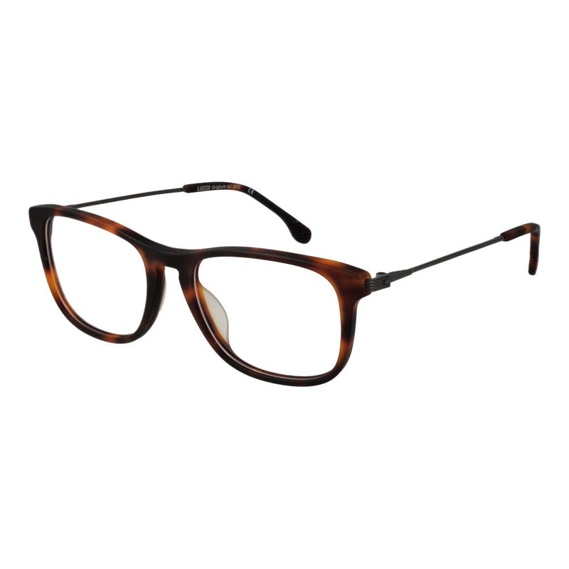 Lozza Brown Men's Glasses Frame - Stylish Rectangle Design